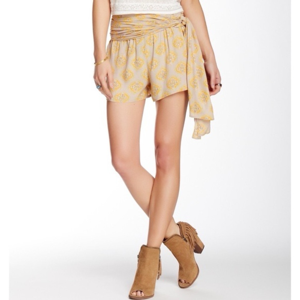 Free People All a Dream Wrap Shorts